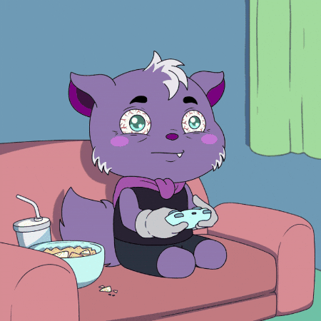 Playing Video Games GIF by Aurory