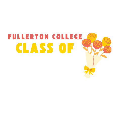 Fcgrad25 Sticker by Fullerton College