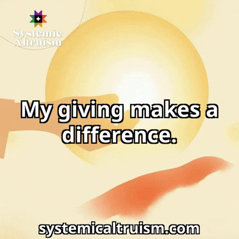 Sun Giving GIF by SystemicAltruism
