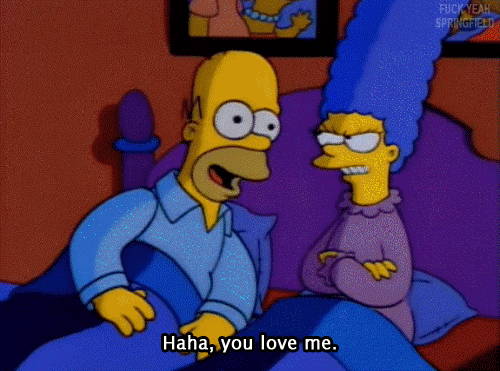  love homer simpson the simpsons marge simpson homer GIF