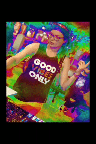 Rainbow Dj GIF
