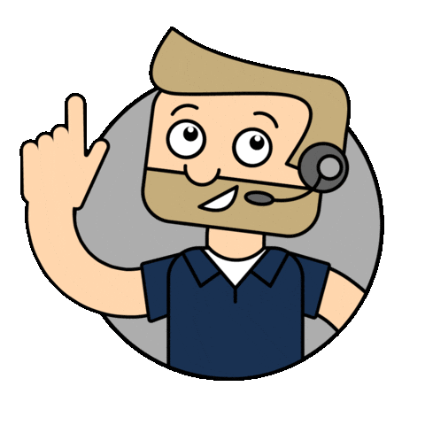 Pointing Louis Sticker by BeruflicheFortbildungszentren