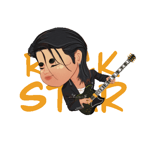 Guitar Mp Sticker