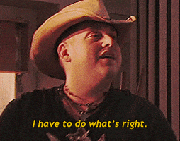 i have to do what's right jonah hill GIF