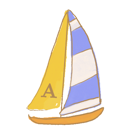 Boat Sailboat Sticker by Anthropologie