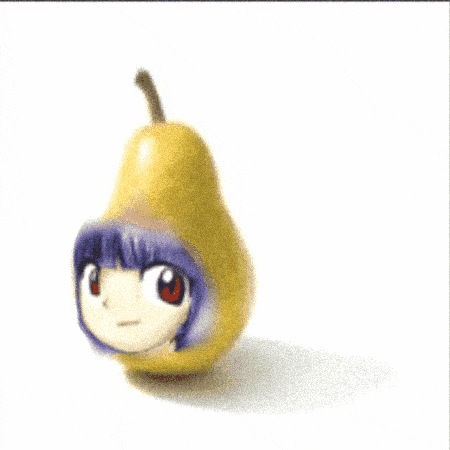 Pear Fujiwara No Mokou GIF