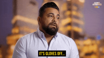 Punch React GIF by Celebrity Apprentice Australia