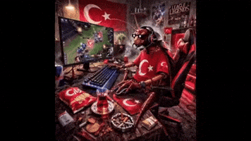 Turkish Flag GIF by UGCPazar