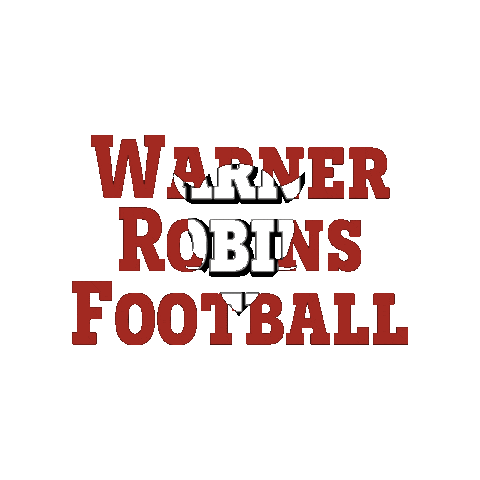 Robins Football Sticker