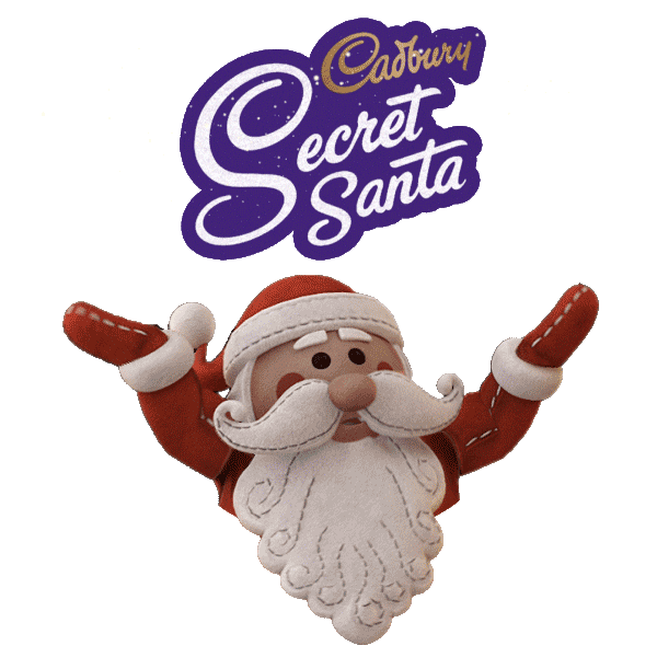 Santa Claus Christmas Sticker by Cadbury Australia & New Zealand