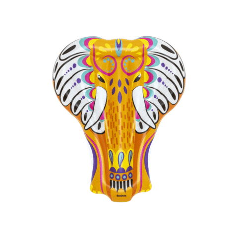 Summer Elephant Sticker by Bestway Slovenija