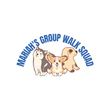 Dog Walker Group Walk Sticker by Luv-A-K9