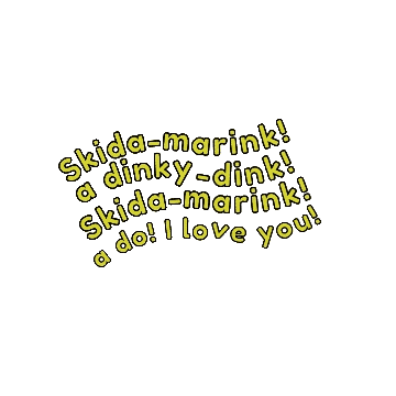 Skidamarink Sticker by Kimistri Labs