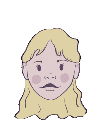 Blushing Sticker