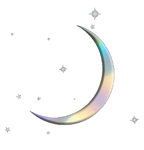 Crescent Moon Halloween Sticker by blackmooncosmetics