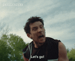 Lets Go Yes GIF by Challengers Movie