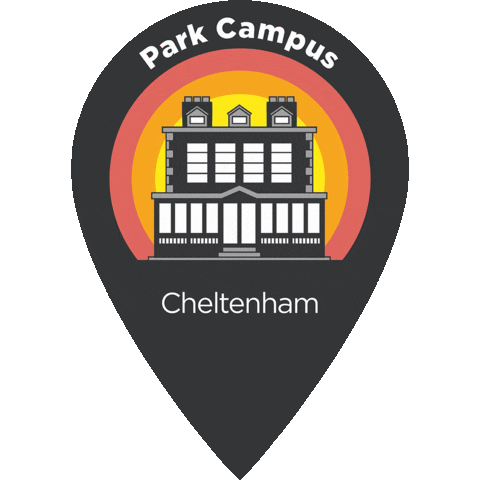 Campus Studying Sticker by University of Gloucestershire