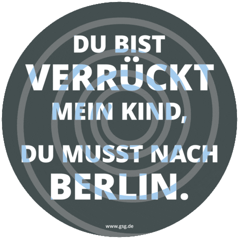 Germany Work Sticker by GSGBerlin