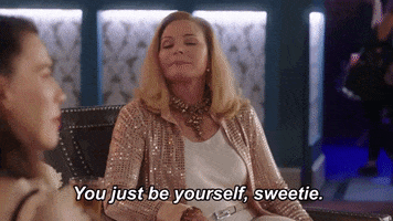 Be Yourself Kim Cattrall GIF by Filthy Rich