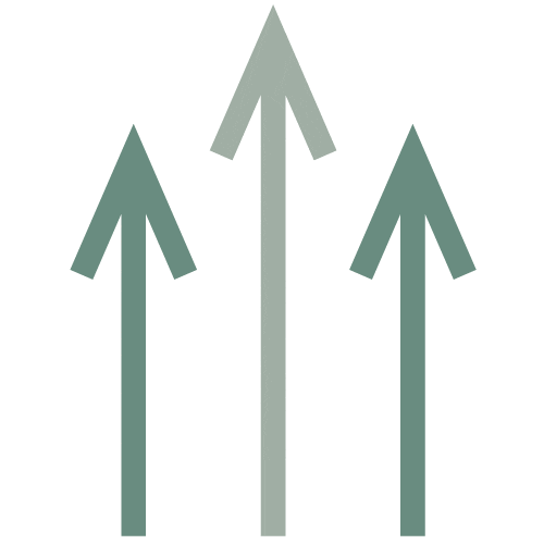 Green Arrows Arrow Sticker by rwhiteheadjewel
