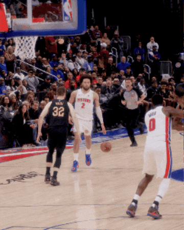 Nba Dunk GIF by Detroit Pistons