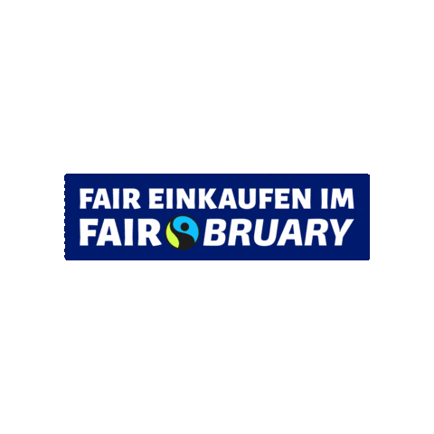 Fairbruary Sticker by fairtrade.at