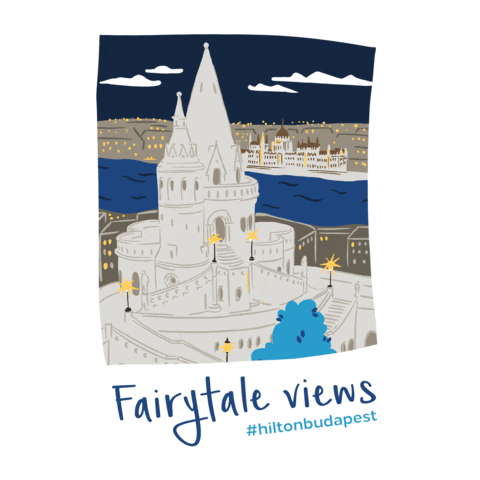Fairytale Views Sticker by Hilton Budapest