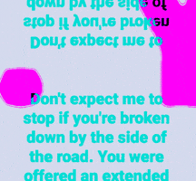 Roadside Assistance Text GIF