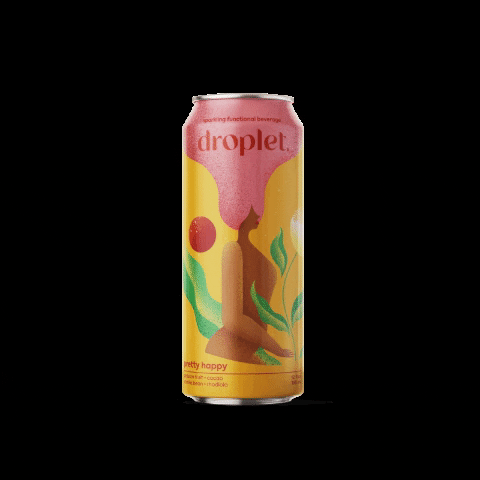 Happy Passion Fruit GIF by Droplet Adaptogen Drinks