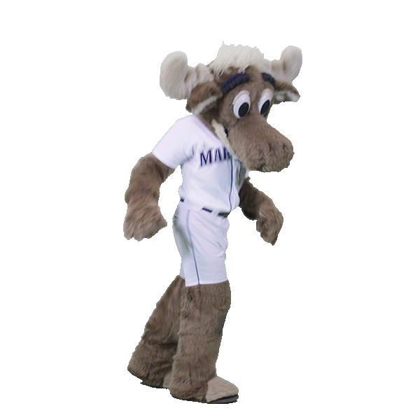 Seattle Mariners Mariner Moose Sticker by MLB for iOS & Android | GIPHY