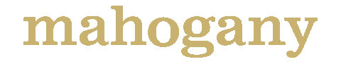Mahogany Sticker