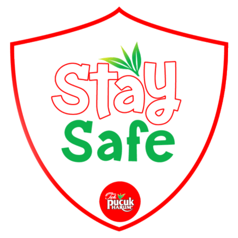 Shield Stay Safe Sticker by Teh Pucuk Harum