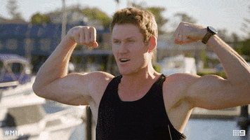Channel 9 Guns GIF by Married At First Sight Australia