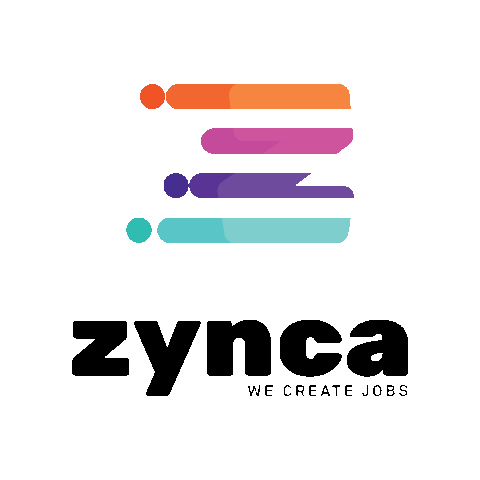 Zynca - We Create Jobs Sticker