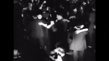 Party Dancing GIF by LaGuardia-Wagner Archives