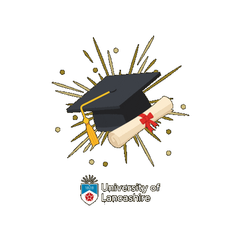 Graduation Uclan Sticker by University of Lancashire