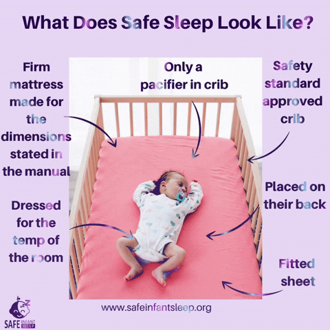 Safe infant sleep GIF