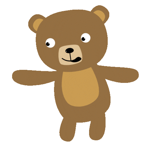 Teddy Tee Sticker by sidroga_arzneitee