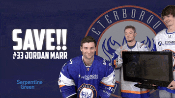 Peterborough Phantoms Ice Hockey Team GIF