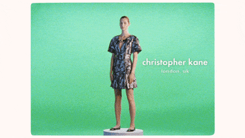 christopher kane fashion GIF by i-D