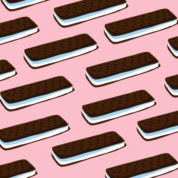 A La Mode Ice Cream GIF