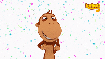 kukuli happy monkey komik mutlu GIF