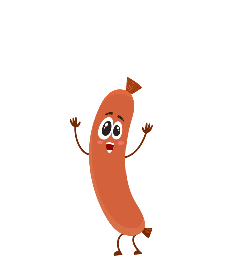 Food Sausage Sticker by Tout le Bas-Rhin for iOS & Android | GIPHY