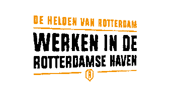 Werken in de Rotterdamse Haven Sticker