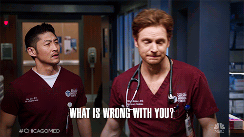 What Is Wrong With You GIF by One Chicago - Find & Share on GIPHY