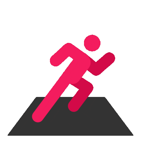 Life Running Sticker by Vitality