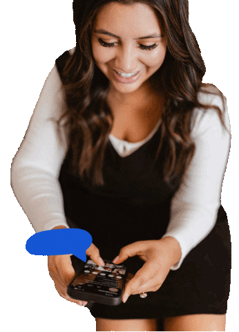 Iphone Texting Sticker by Touch N Glow Tan