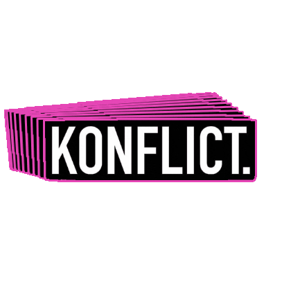 Konflict Sticker