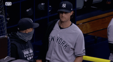 Gerrit Cole Yankees GIF by Jomboy Media - Find & Share on GIPHY