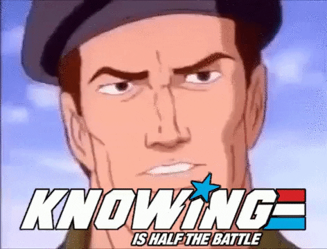Knowing Gi Joe GIF by MOODMAN - Find & Share on GIPHY